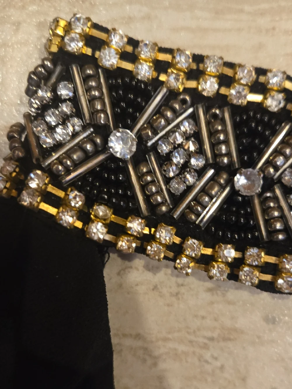 Show Me Your Mumu Brielle Black Beady Beaded Top - Picture 6 of 11